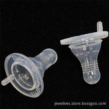 Durable silicone baby nipple